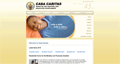 Desktop Screenshot of casacaritas.org.za